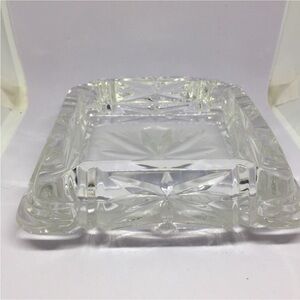 Vintage Villeroy and Boch 30% Lead Crystal Ashtray Made in  West Germany